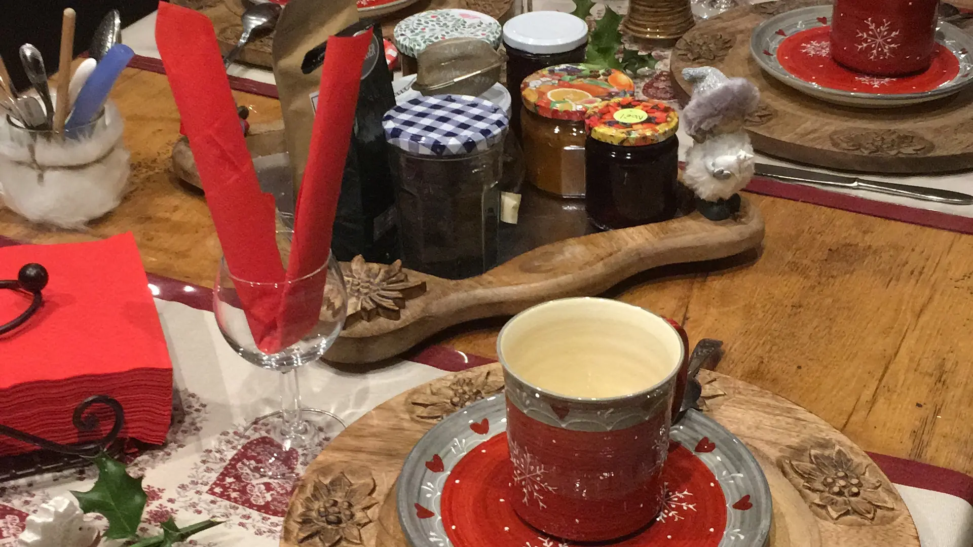 petit-déjeuner Chalet Doucy Bardet