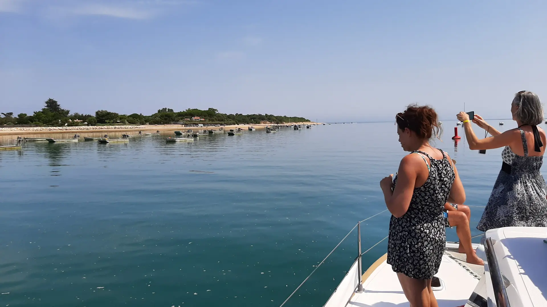 Observation des belles plages de l'île de ré