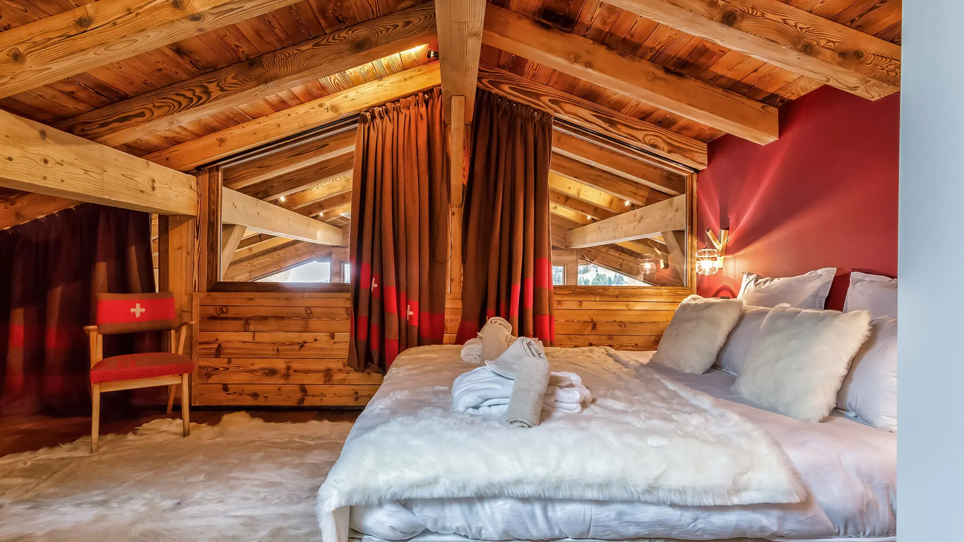 chambre à l'esprit chalet