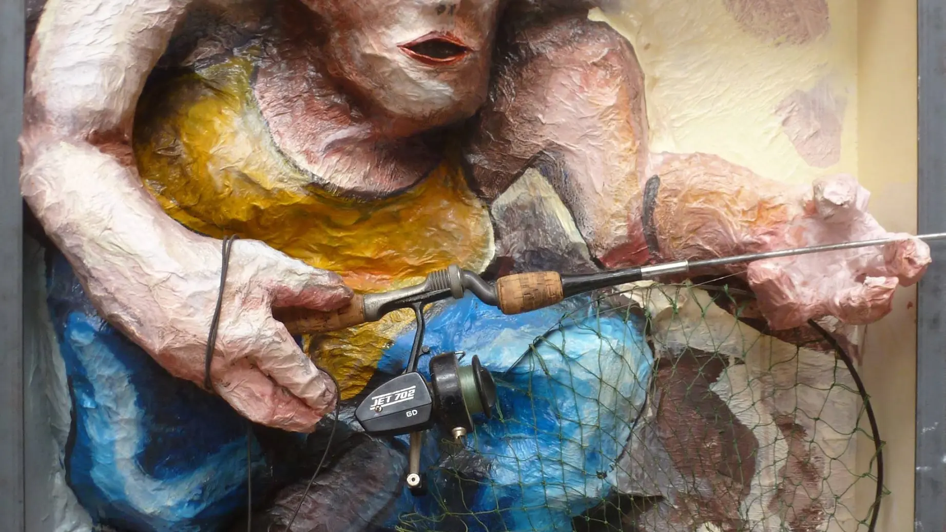 Atelier sculpture_le pêcheur_Lezoom sur l'art