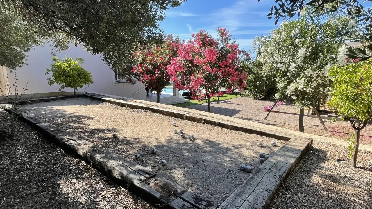 Terrain de pétanque