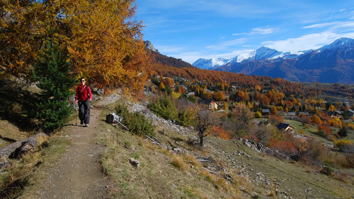 Canal de Malcros l'automne