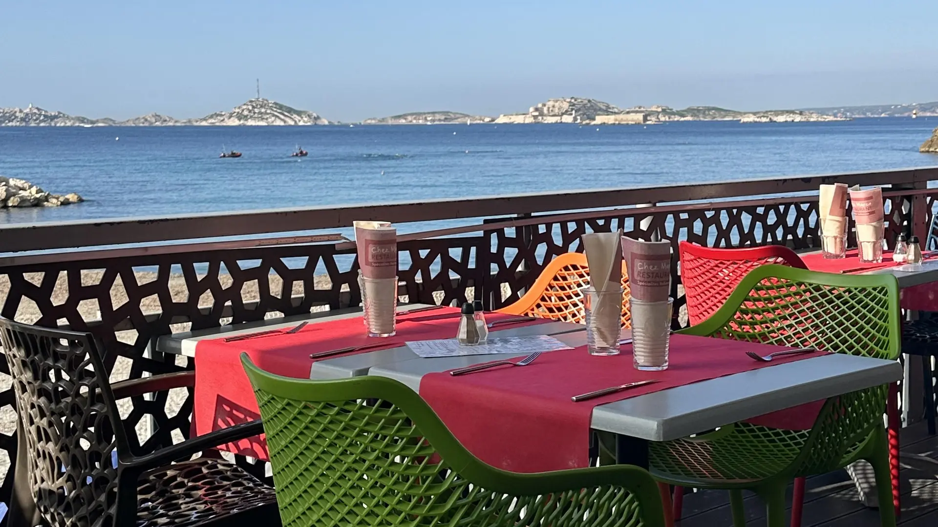 Terrasse du restaurant Chez Marco