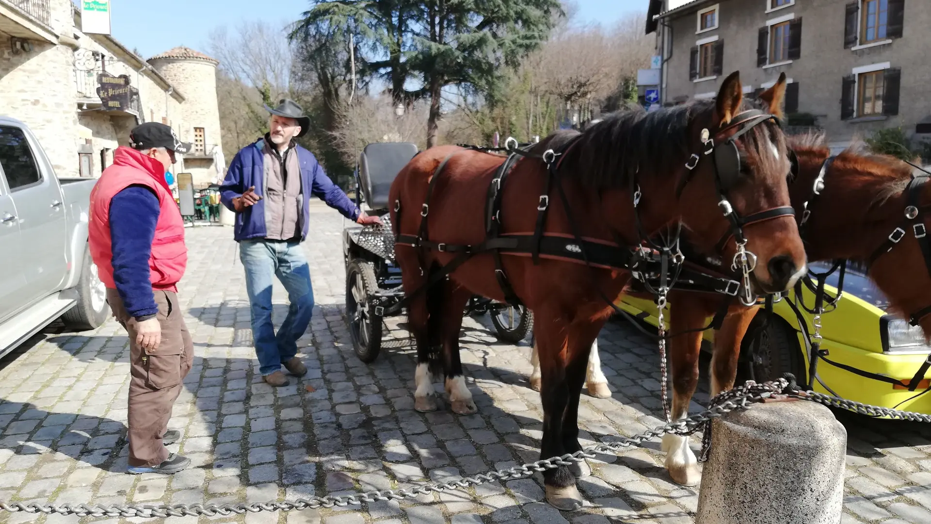 Calèche à Ste Croix en Jarez