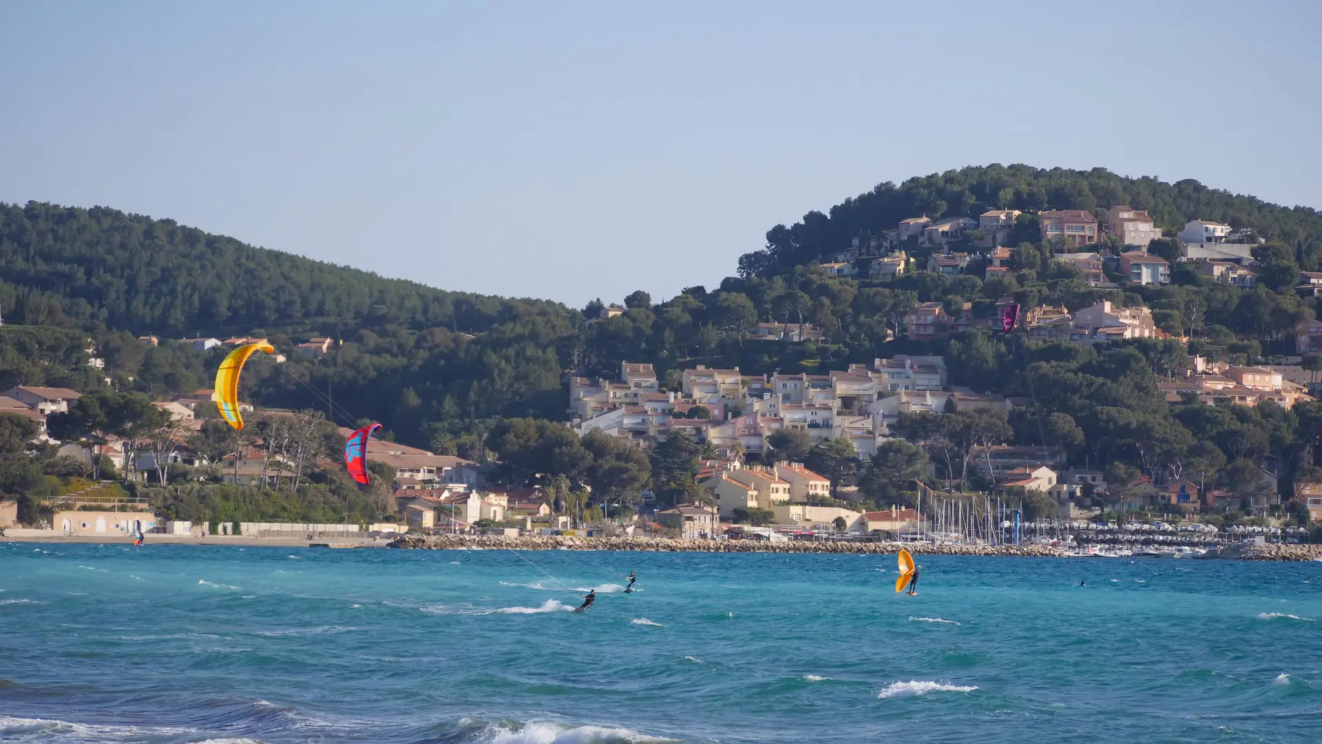 Spot de kitesurf des Lecques