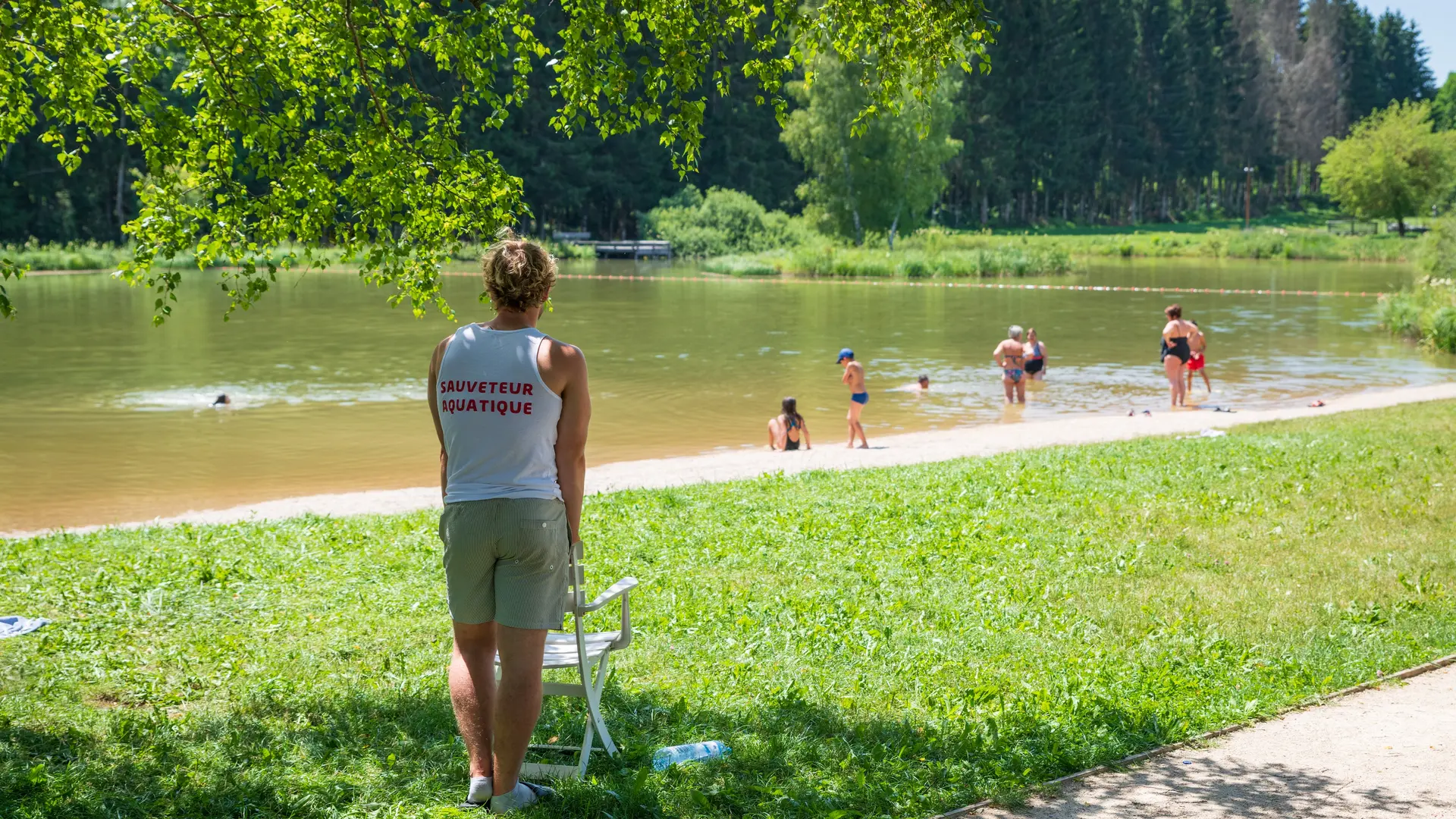 Baignade surveillée