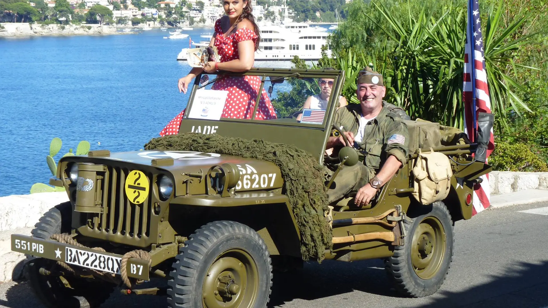 US Independence Day in Villefranche-sur-Mer