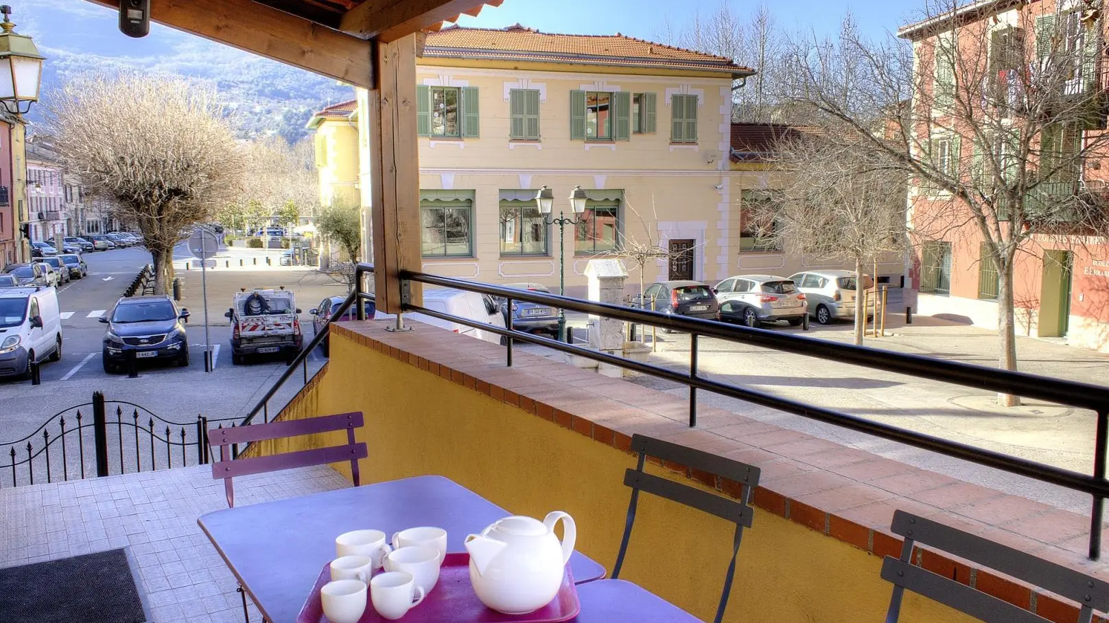 Terrasse Gîte Saint-Martin labellisé Gîtes de France à St Martin du Var