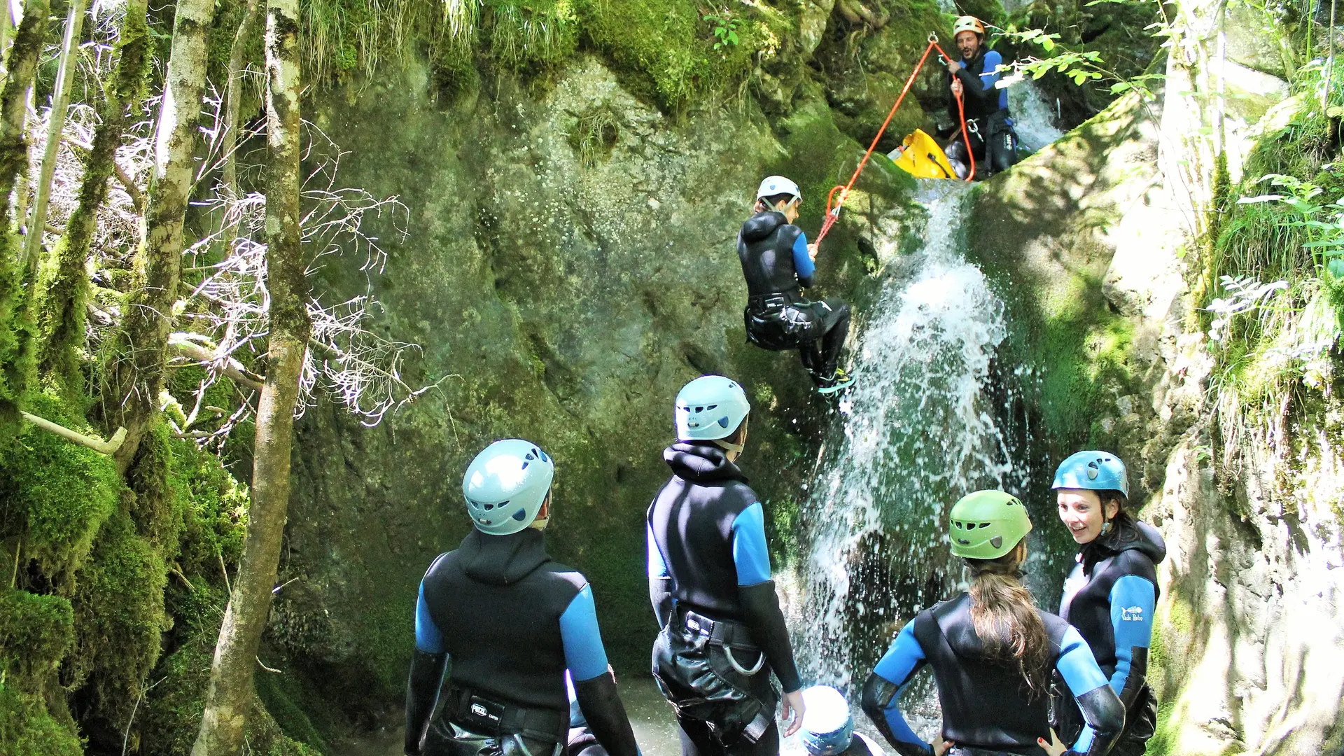 Découverte du canyoning à Abondance