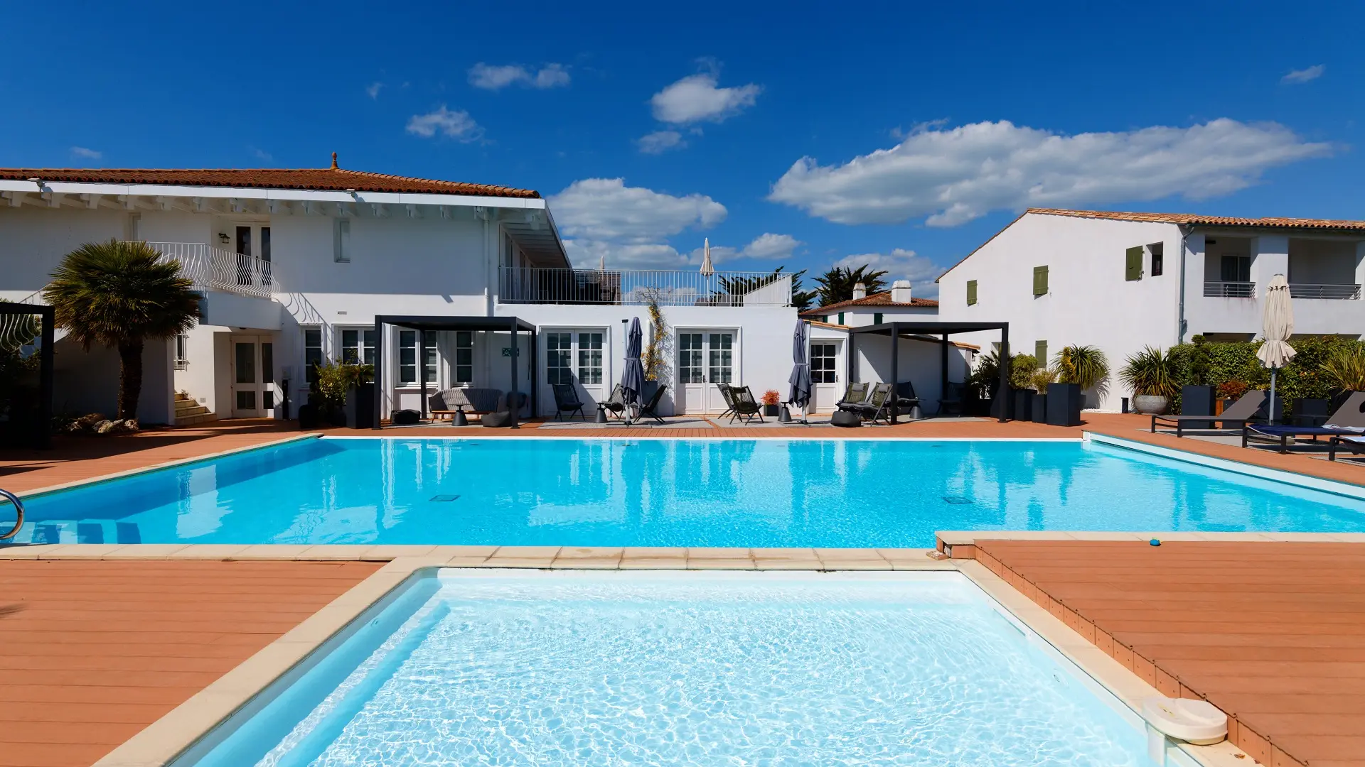 La piscine de l'hôtel