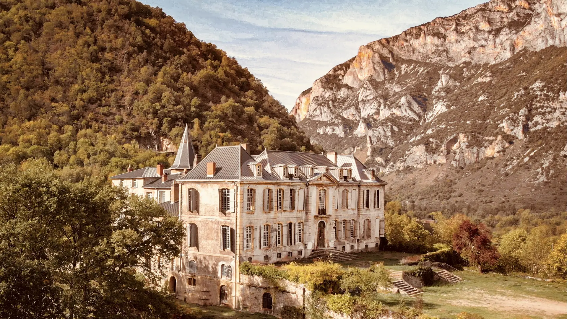 photo ancienne du chateau