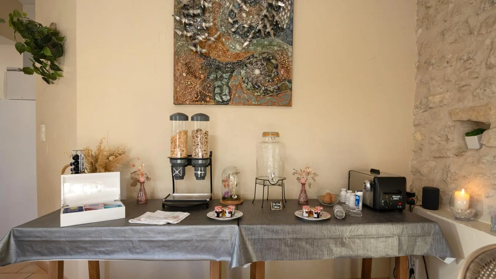 Salle de petit déjeuner