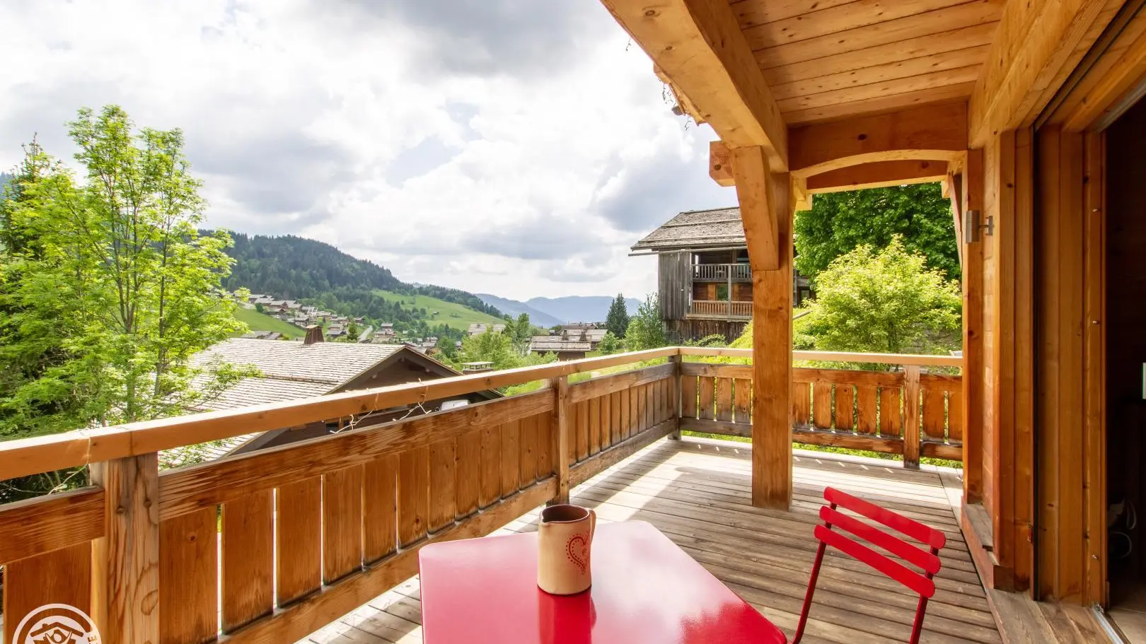 Etage 1
Vue du balcon