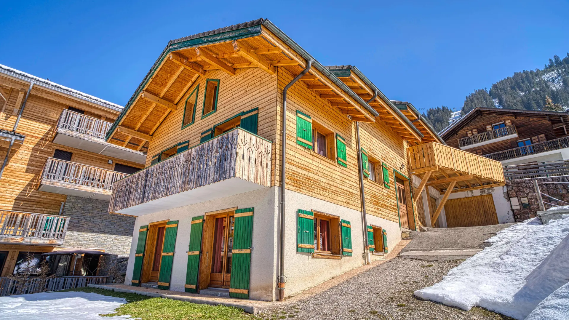 Chalet extérieur