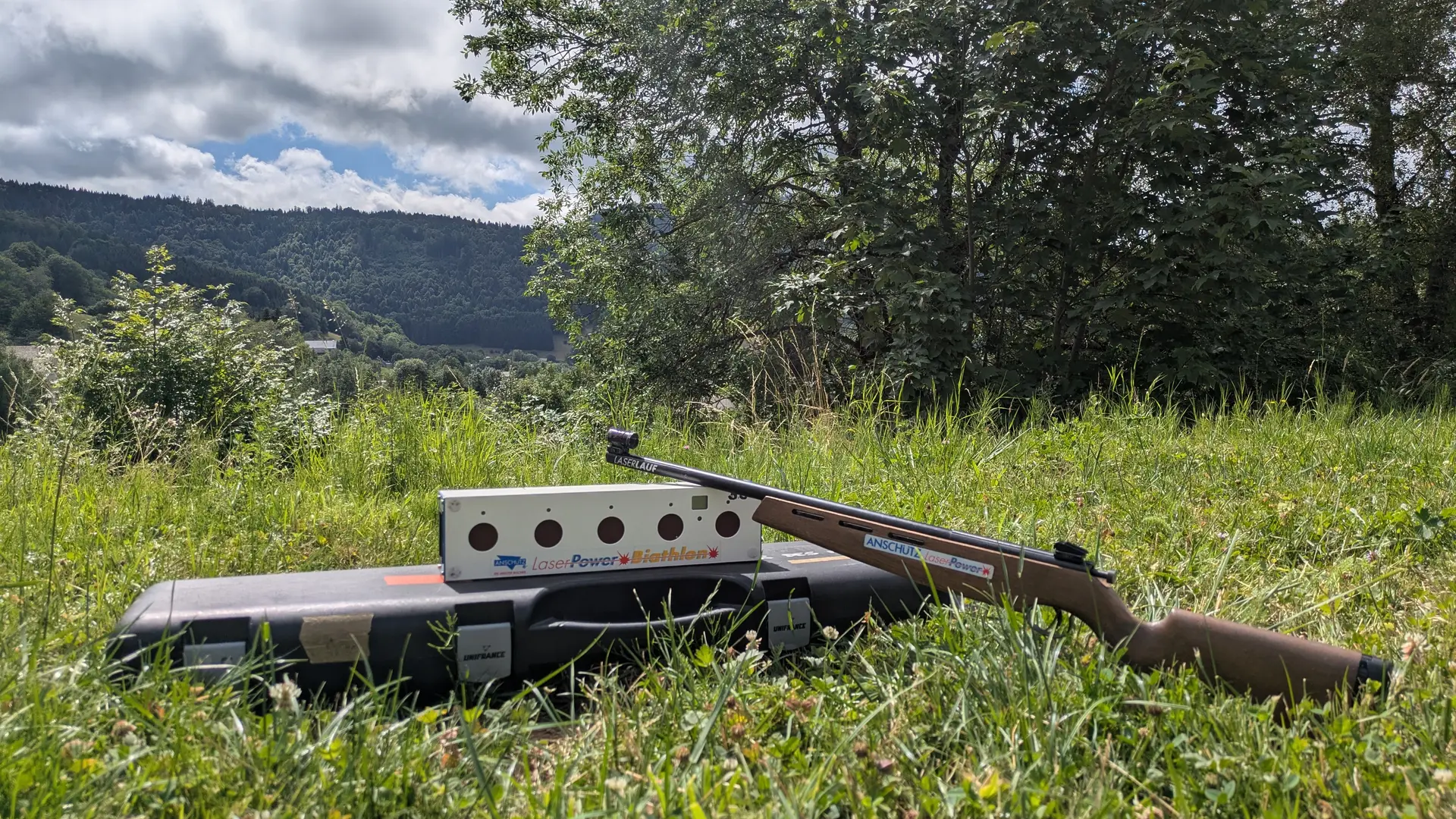 Carabine laser biathlon