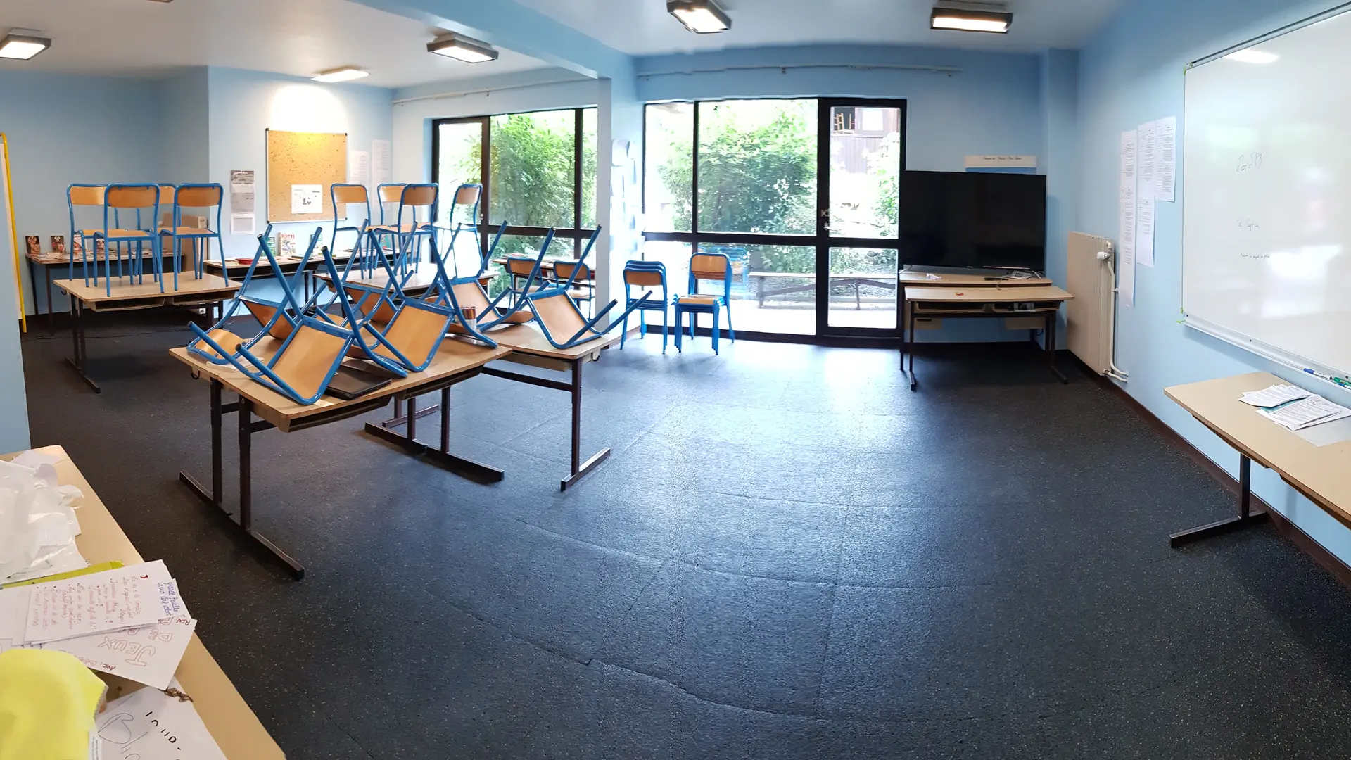 La Combaz salle de classe