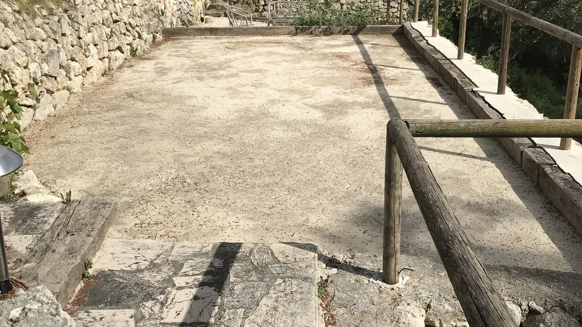 terrain de pétanque