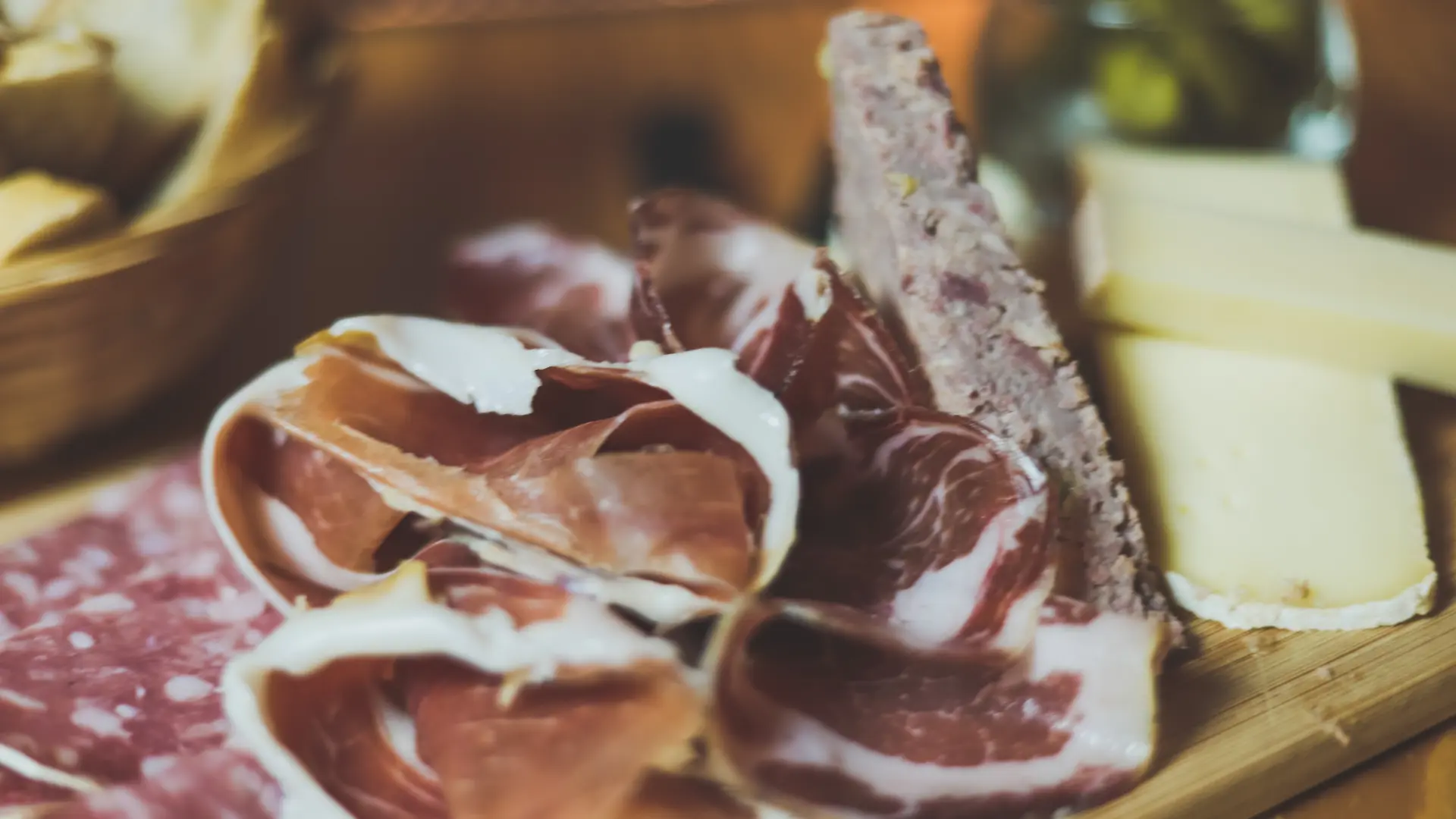 Planche de charcuterie et fromage au Hop Square