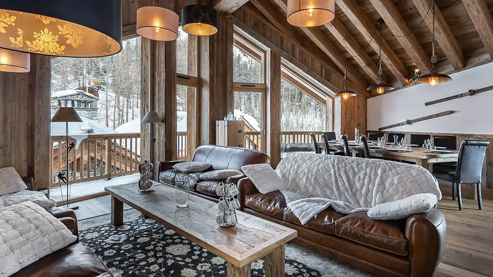 Salon - Chalet Chez Sylvain Val d'Isère