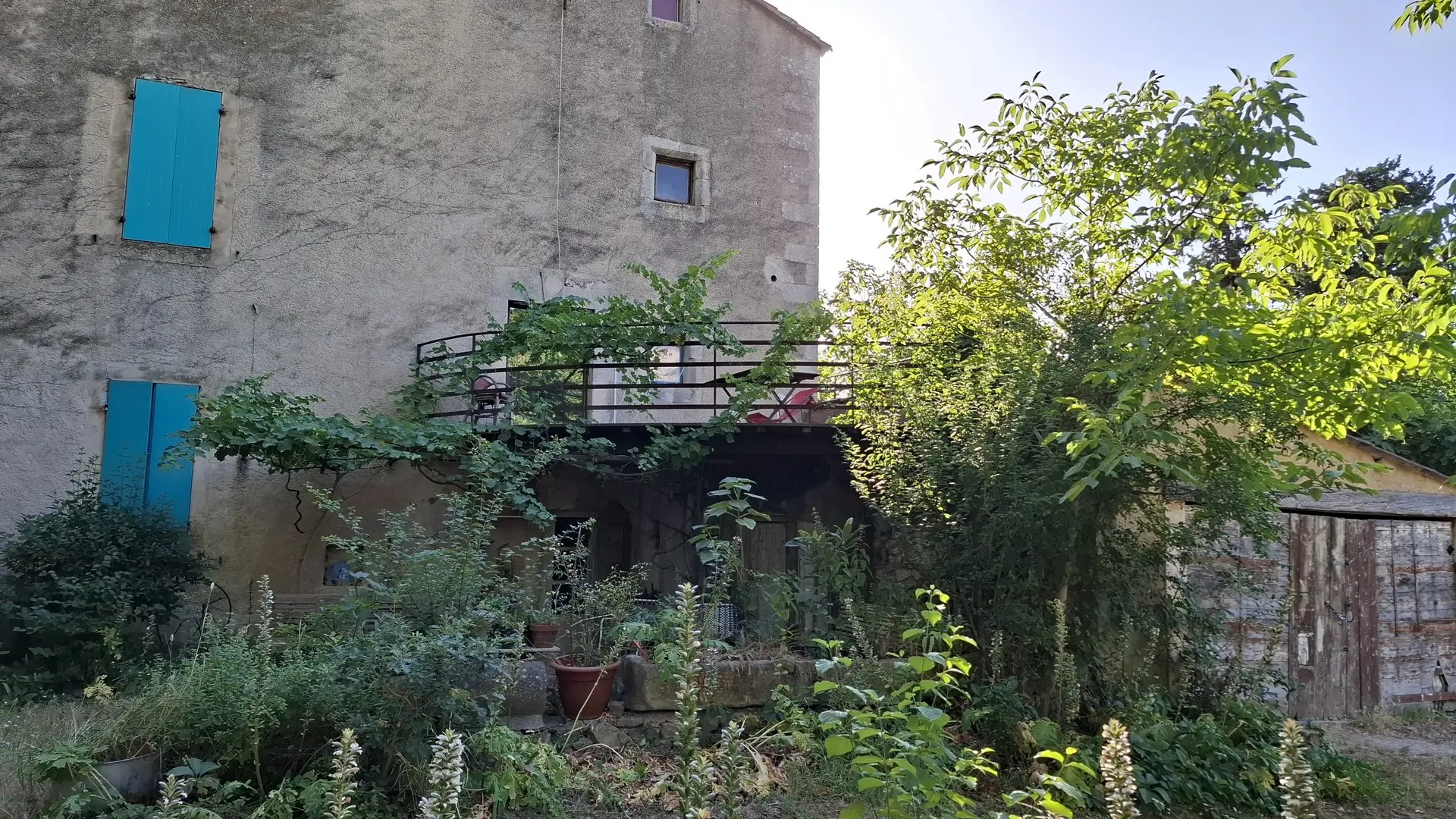 Les Sentiers de l'Abondance - Gîte Bucolique in Eygalières Terrace