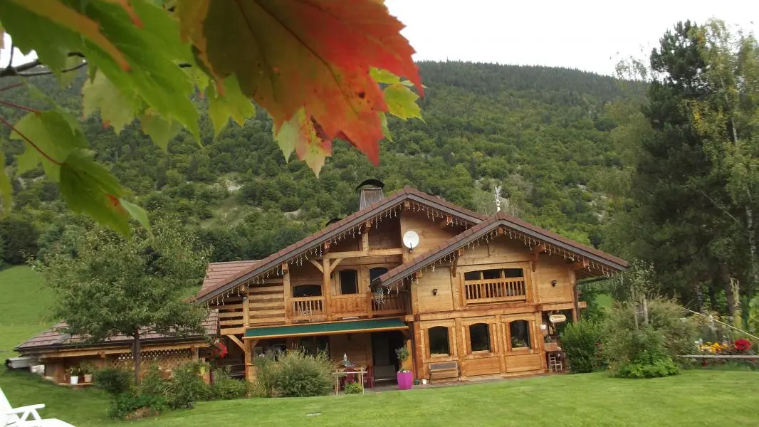 Notre chalet en été