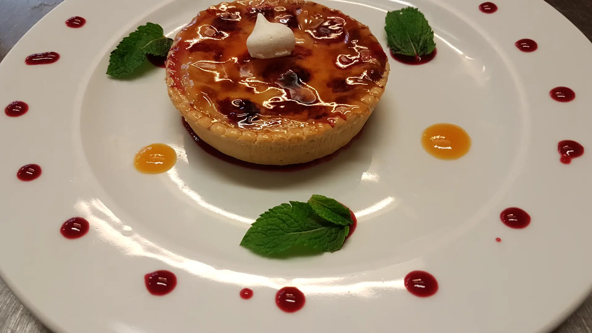 Présentation de plat