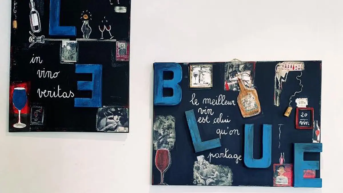 Restaurant bar à vin Le Blue Pin Rolland Saint Mandrier