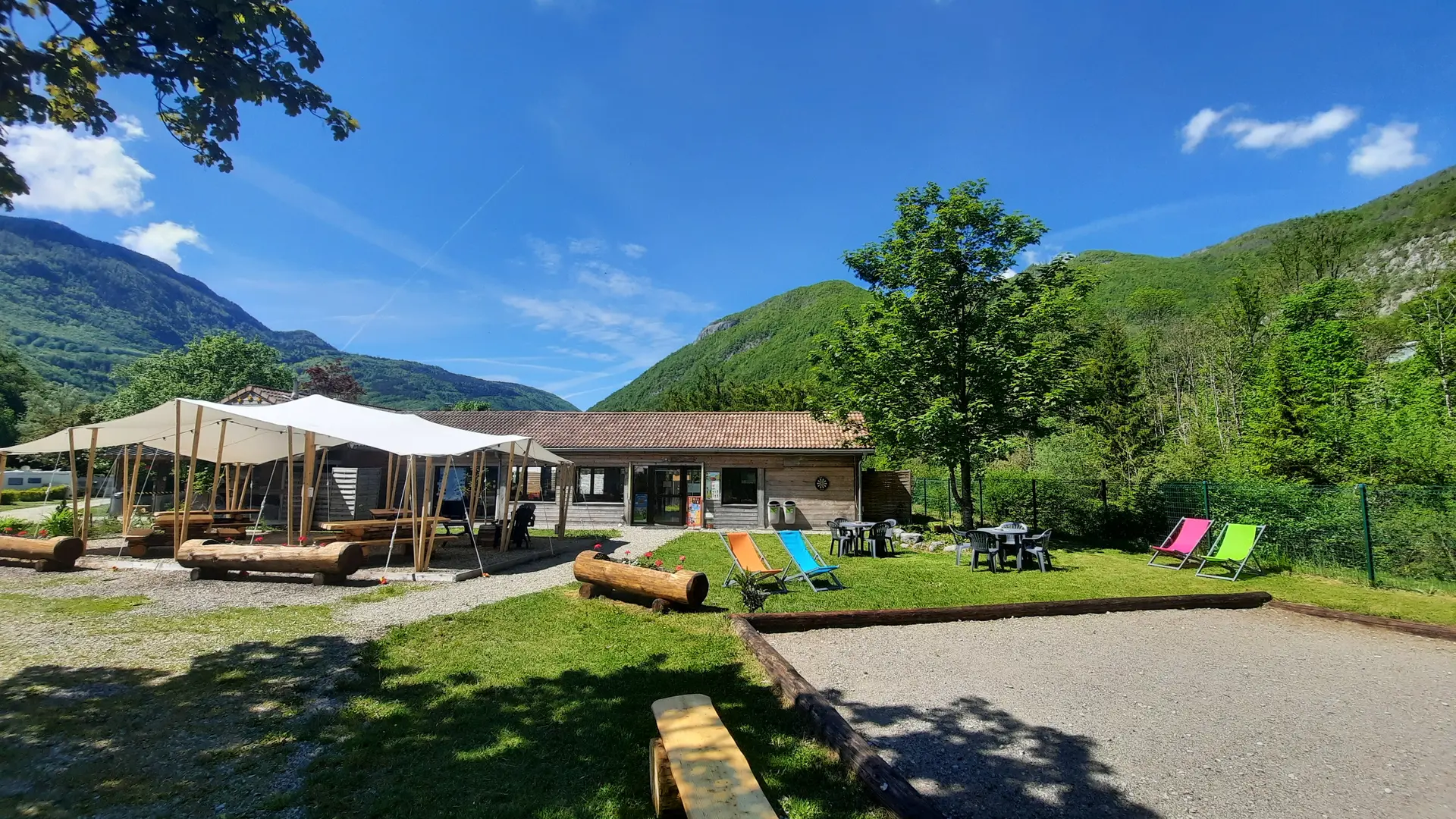 Entrée camping