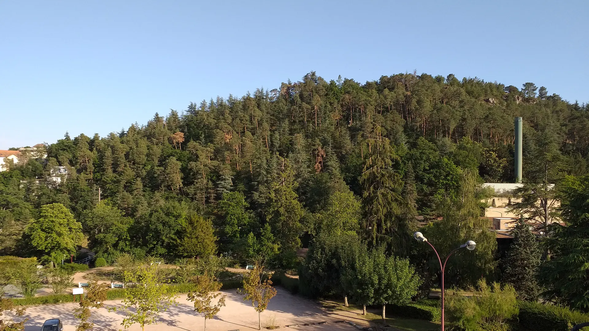 Vue depuis le studio