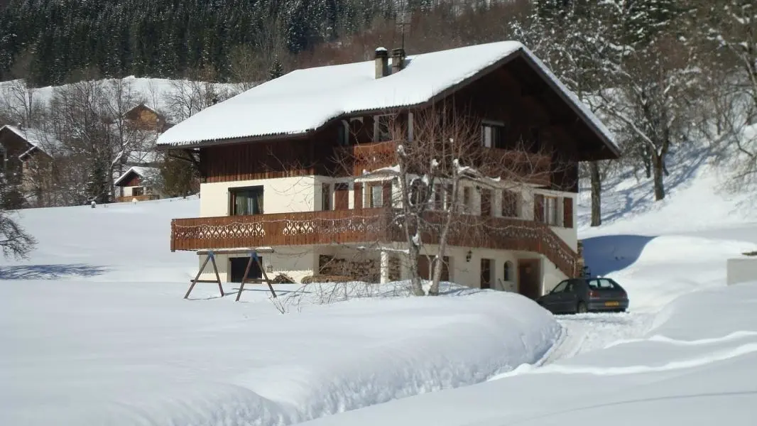 Chalet en hiver