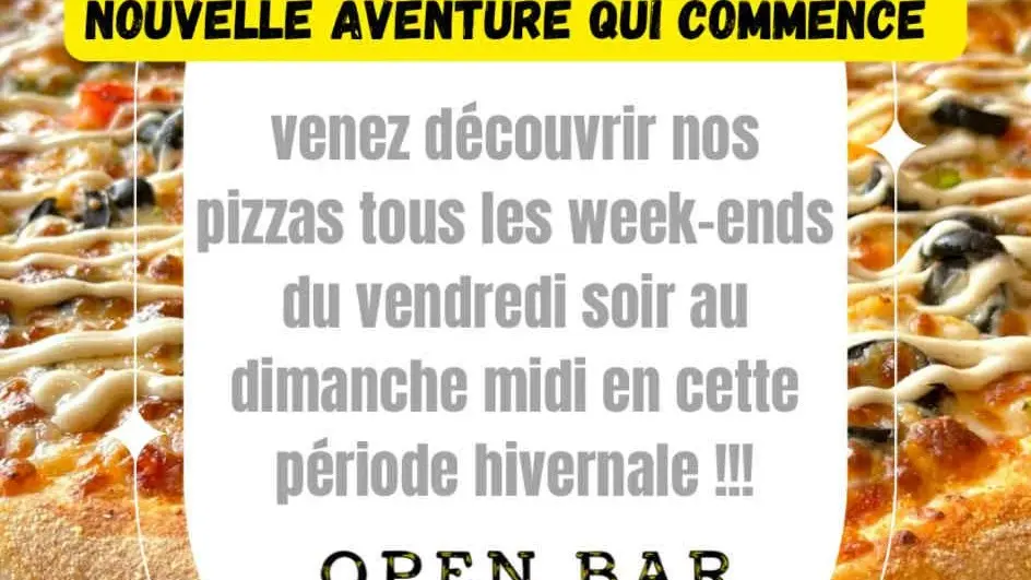 Pizzas in low season