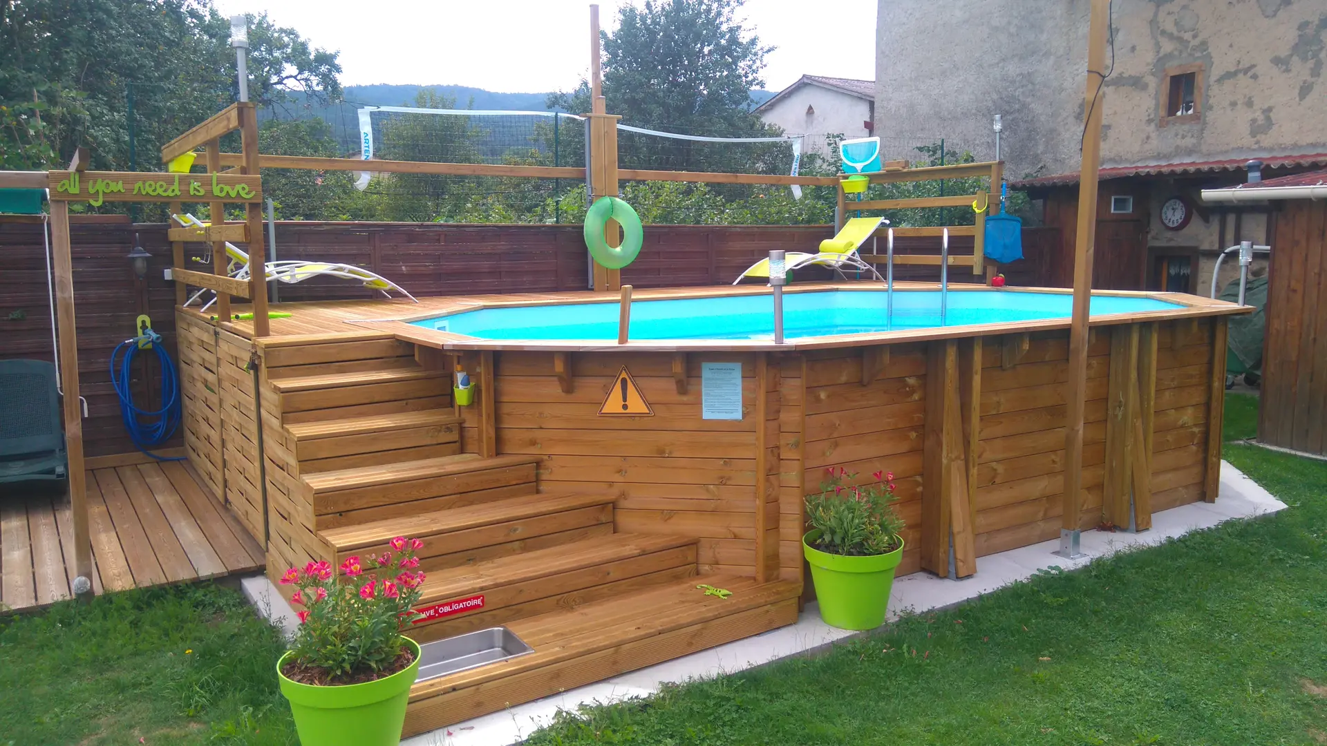 L'espace piscine