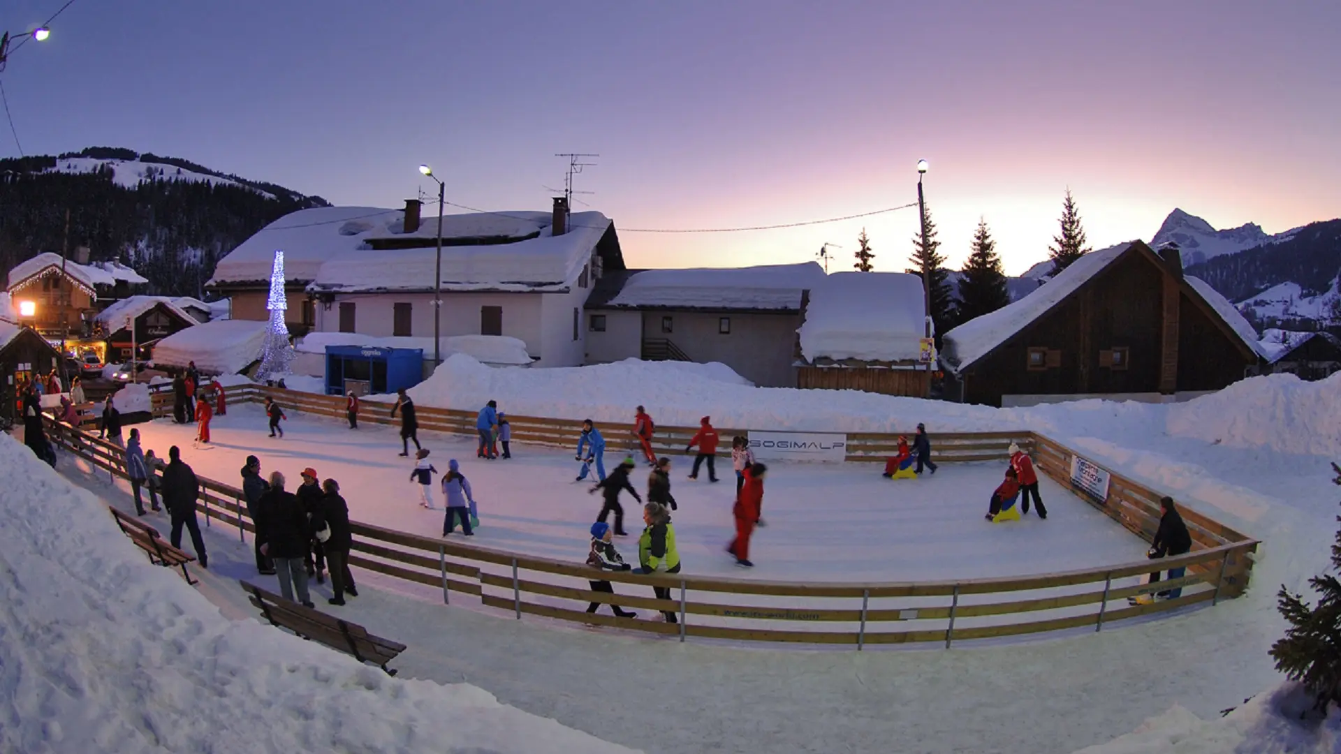 Patinoire à Notre Dame de Bellecombe