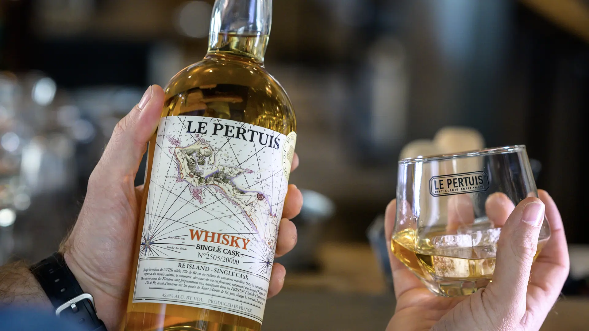 3-year-old Le Pertuis whisky