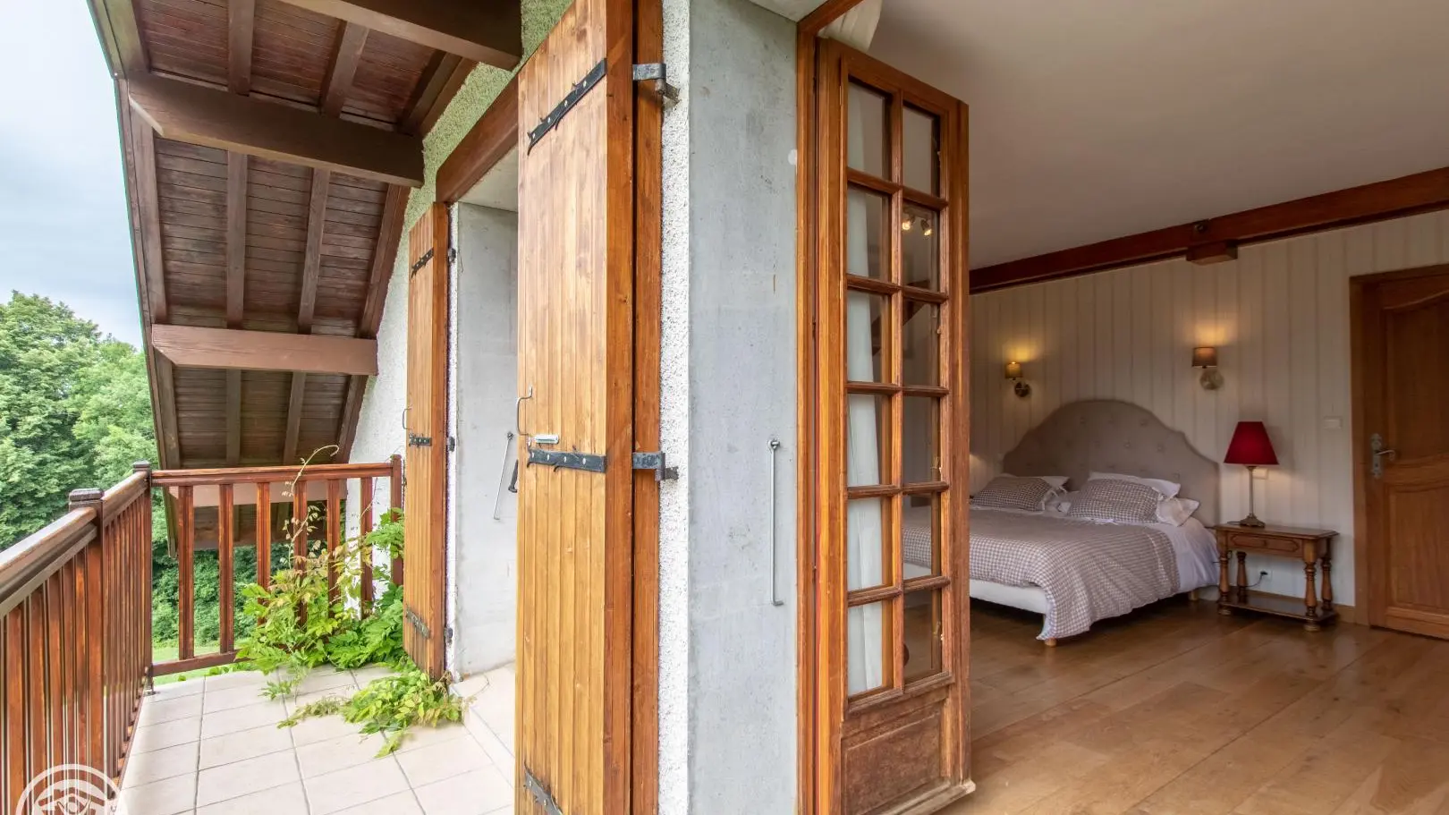 Balcon de la chambre Capucine