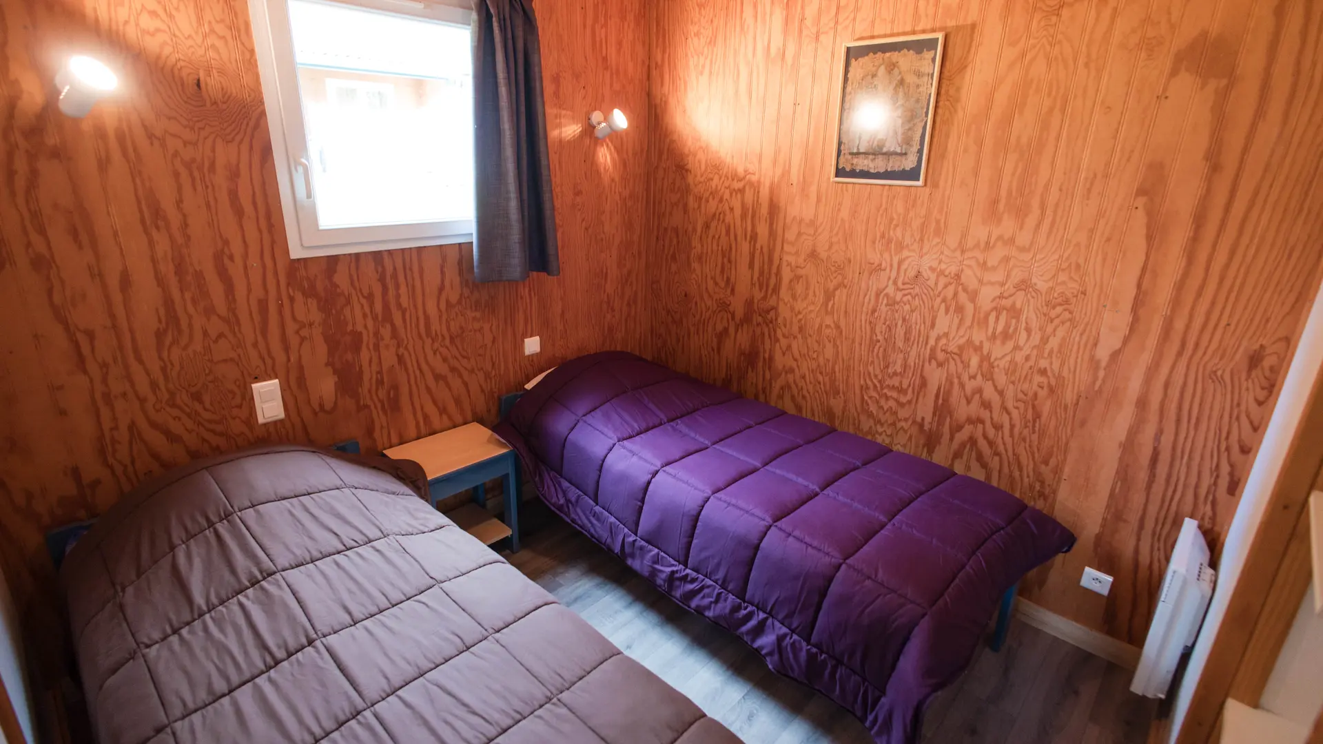 Chambre lits simple