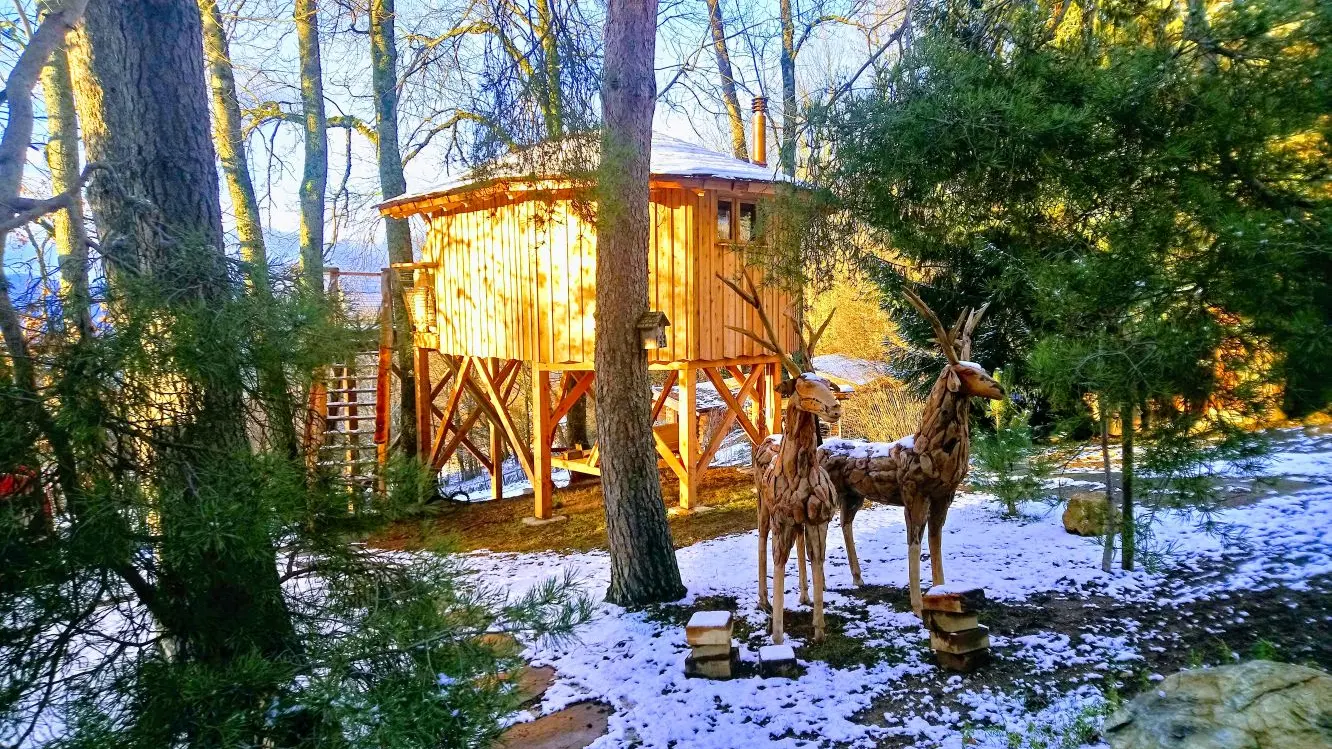 Cabane perchée