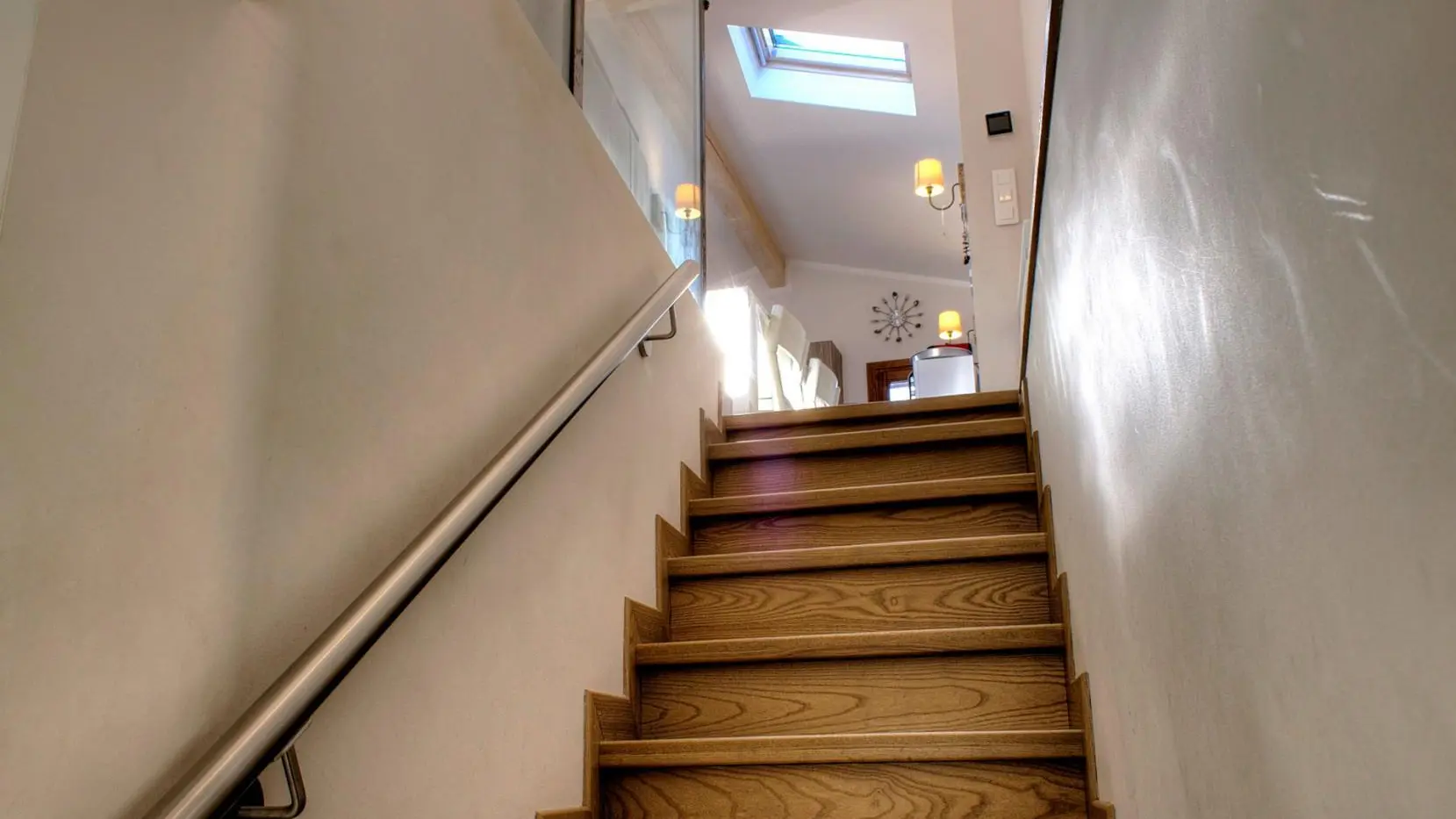 Escalier La Bergerie Gîte de France Alpes-Maritimes Ste Agnes