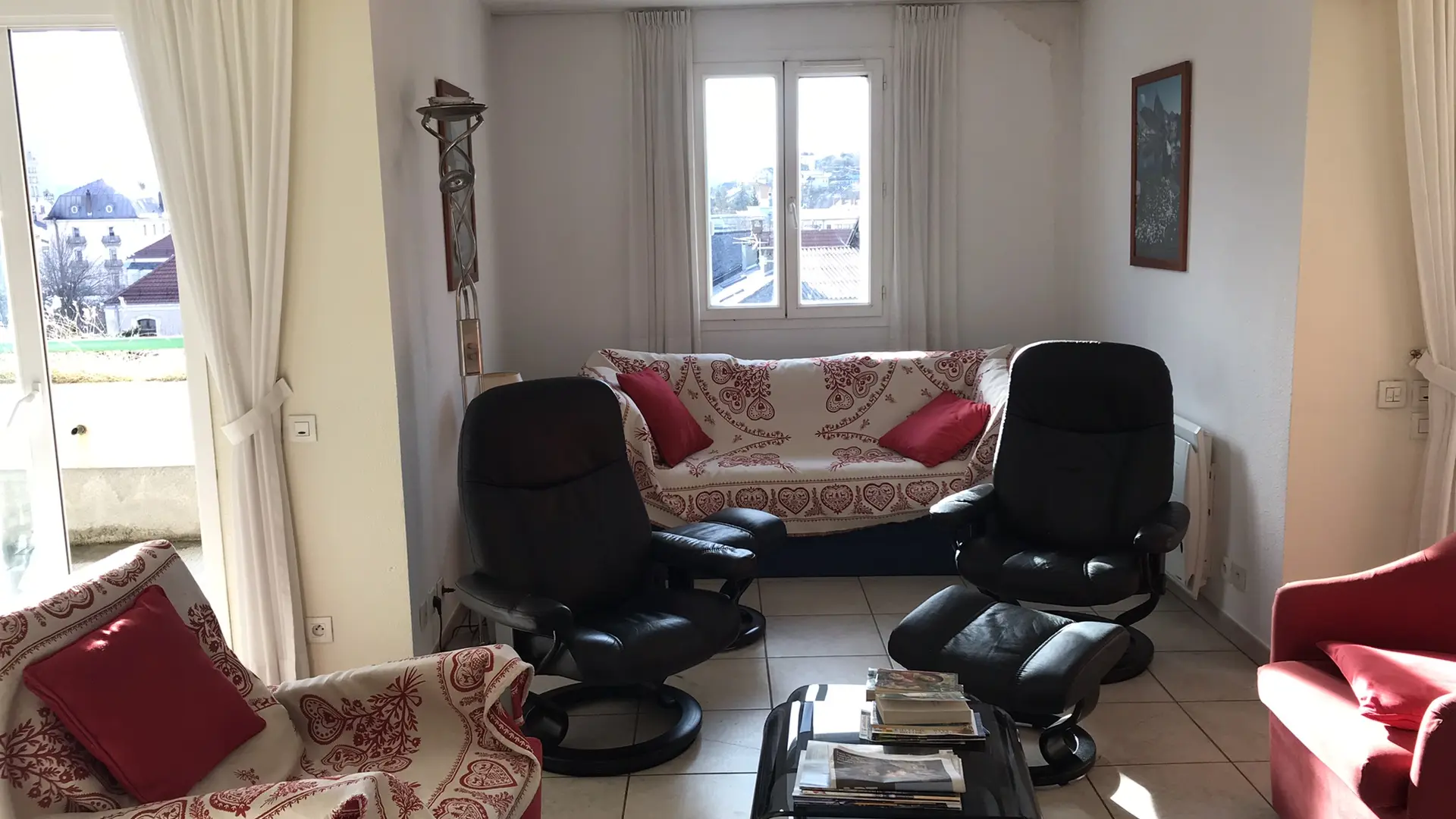 Canapé-lit et coin salon