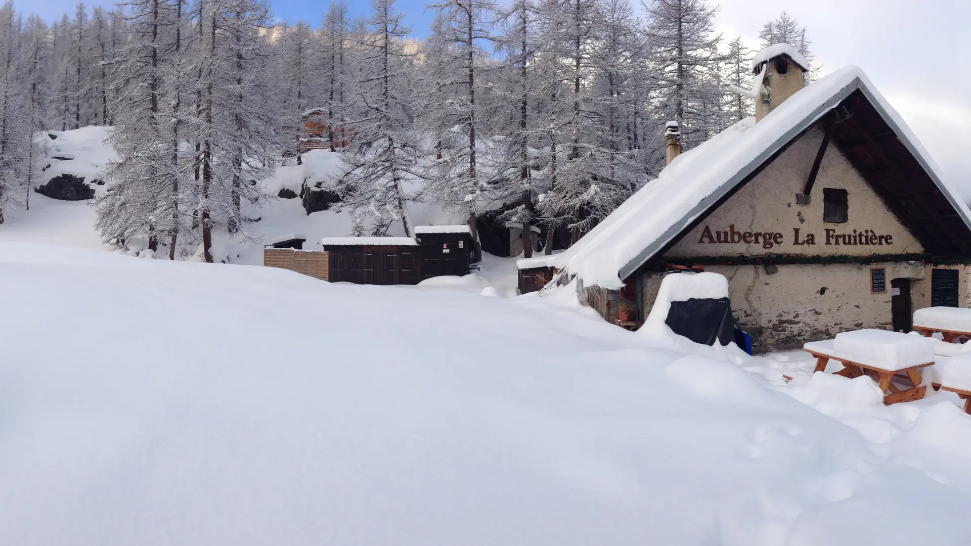 l hiver a la fruitiere de nevache