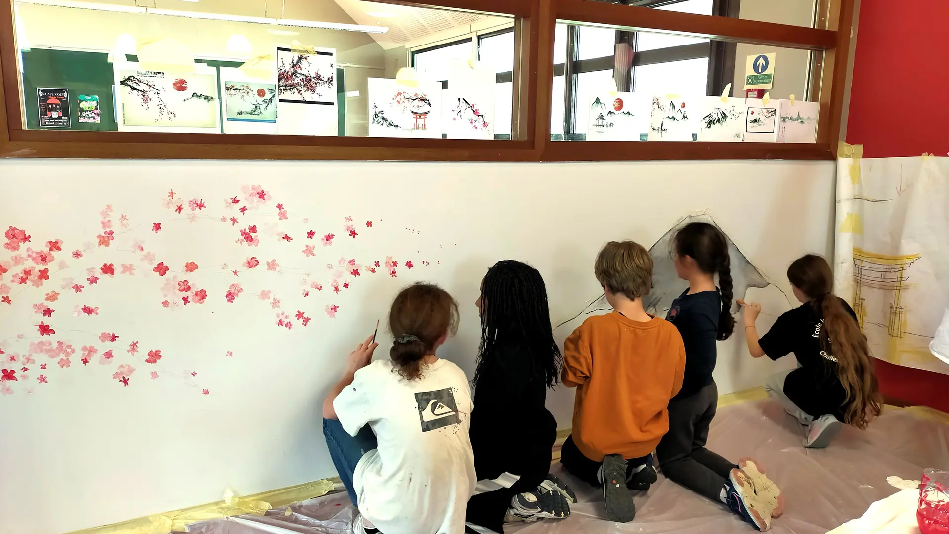 Atelier art et peinture : engagement groupe_Le Grand-Bornand