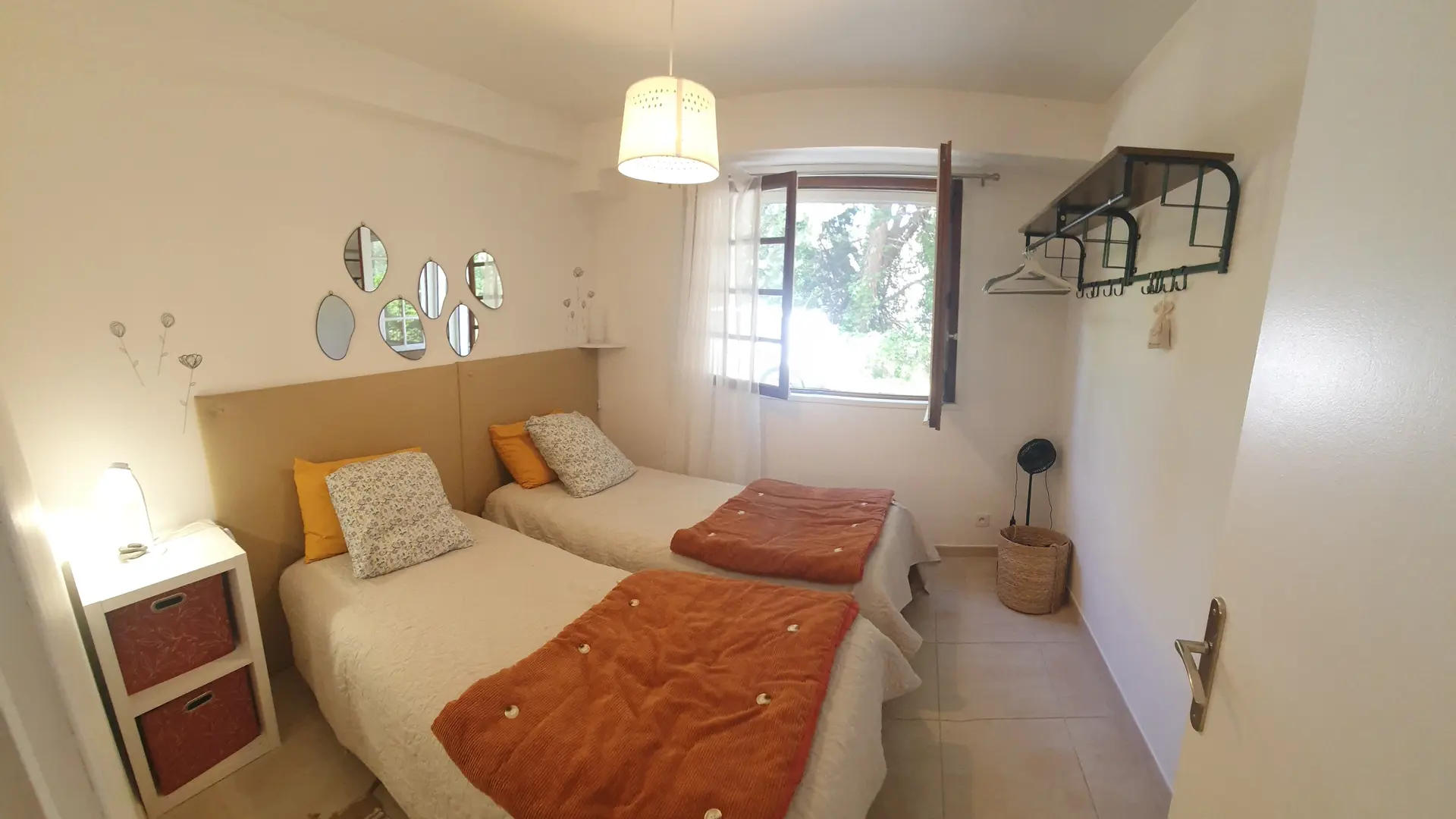 Chambre rez de jardin