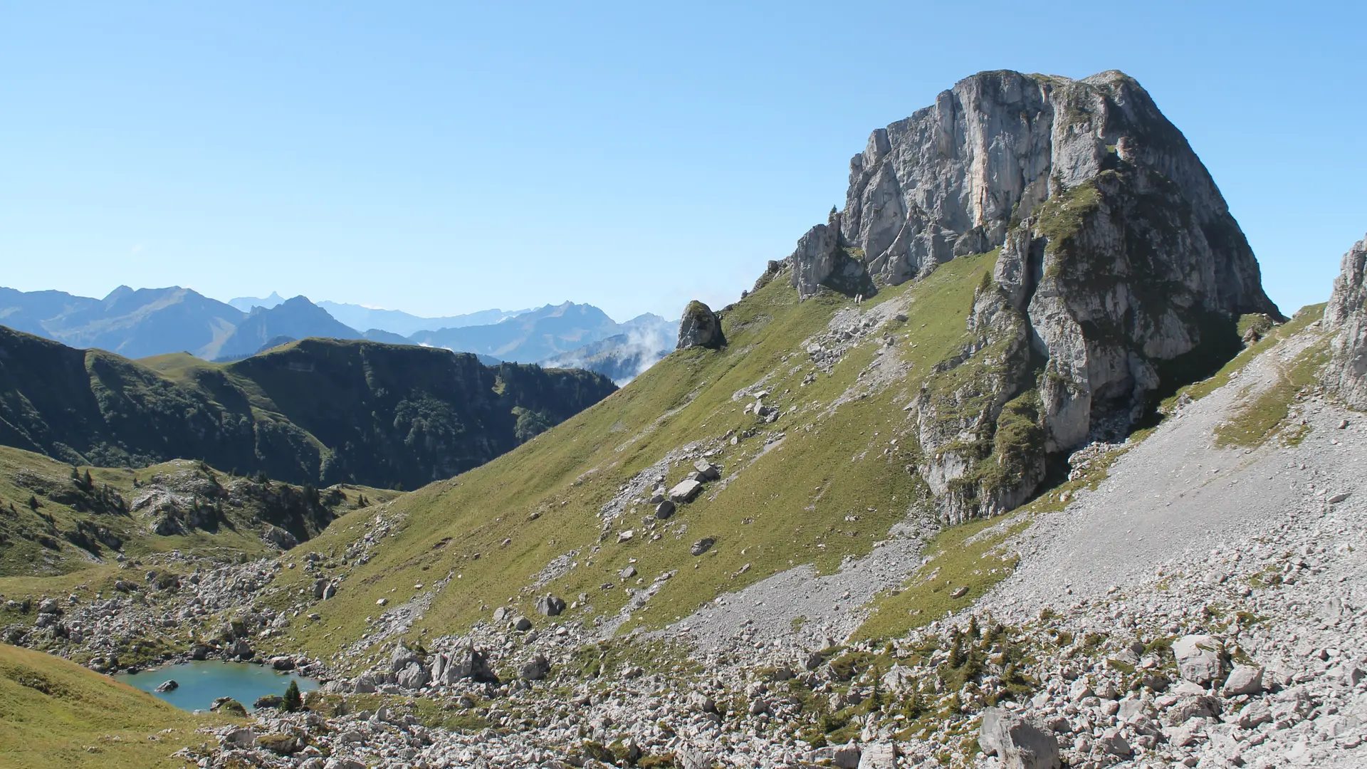 Lac de Darbon en Haute-Savoie