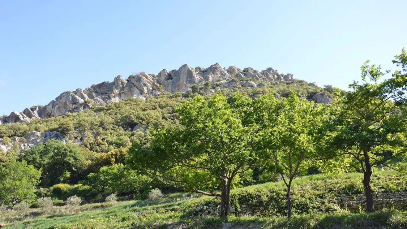 Les Gipières, vers Le Groseau