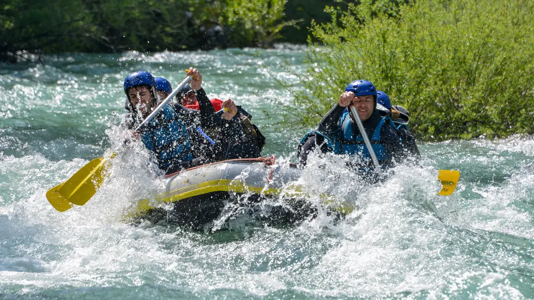 Rafting sur le Verdon
