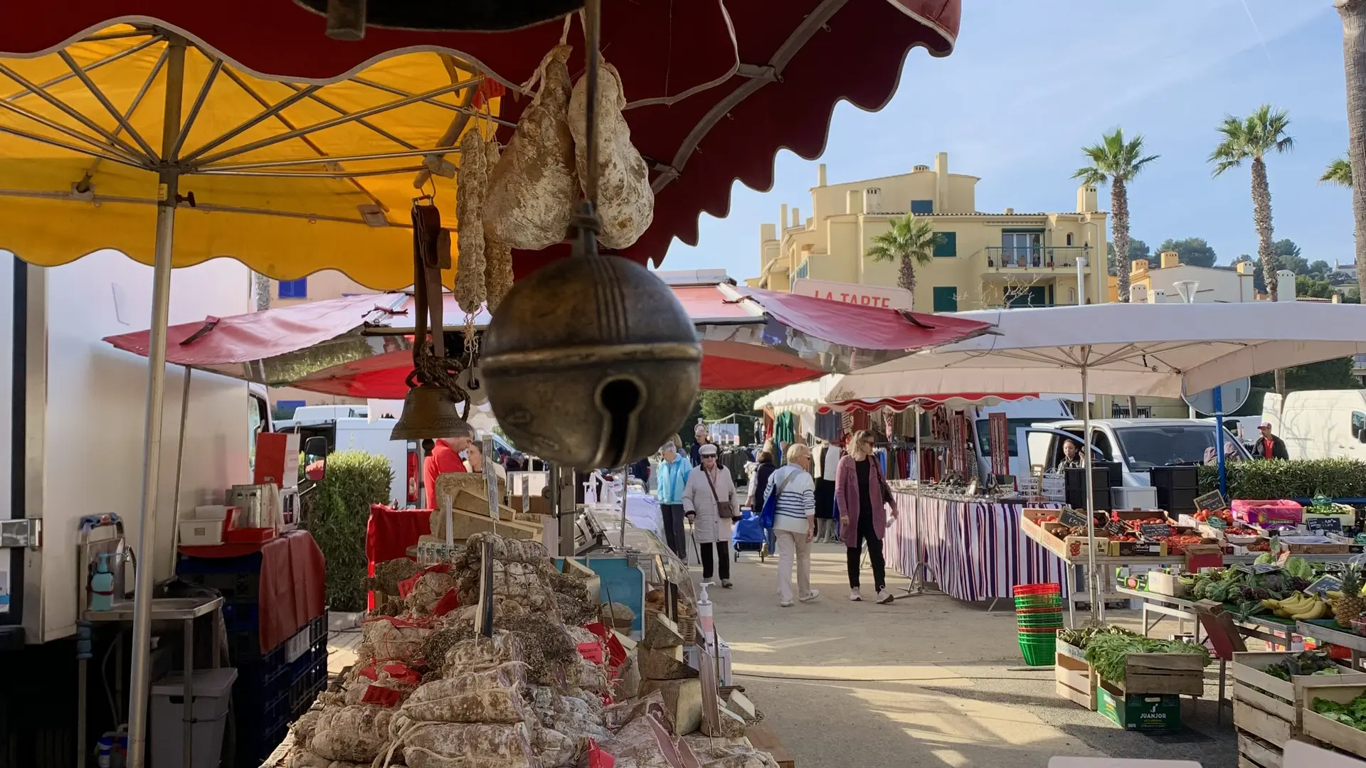 Stand du marché de Cavalaire