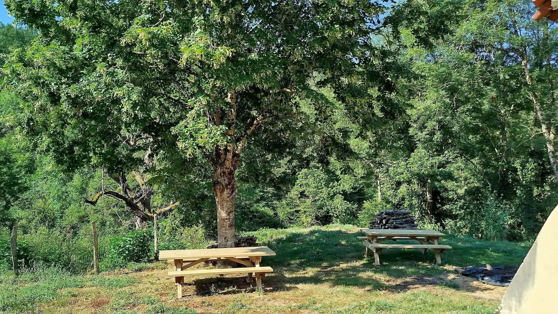 tables de pique nique