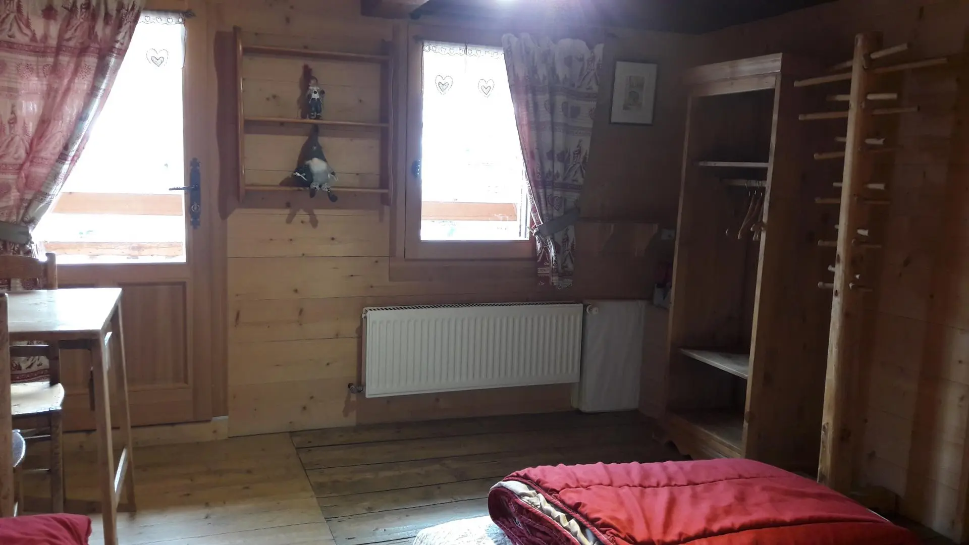 chambre 1 av. 2 lits de 90cmx190cm