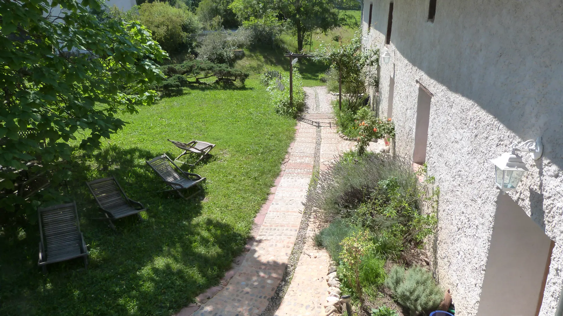 Extérieur gîte