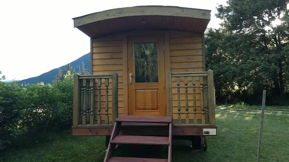 Roulotte en Bois